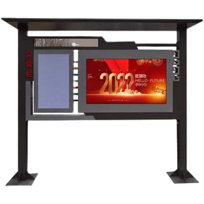 江苏电子阅报栏 | 公园宣传栏 | 智慧社区广告宣传栏智能互动大屏